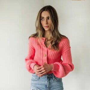 Free People All Yours Cropped Cardigan